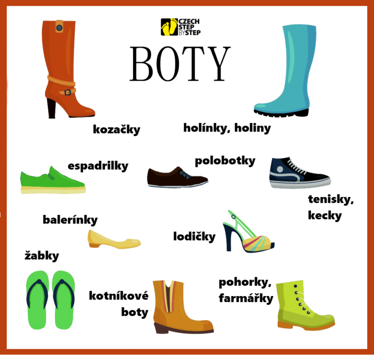 Boty - CzechStepByStep